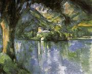 Paul Cezanne Lake Annecy Spain oil painting artist